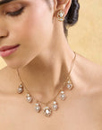Leenah Kundan Necklace Set