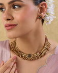 Alpanah Temple Necklace Set