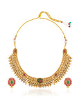 Alpanah Temple Necklace Set