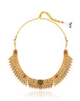 Alpanah Temple Necklace Set