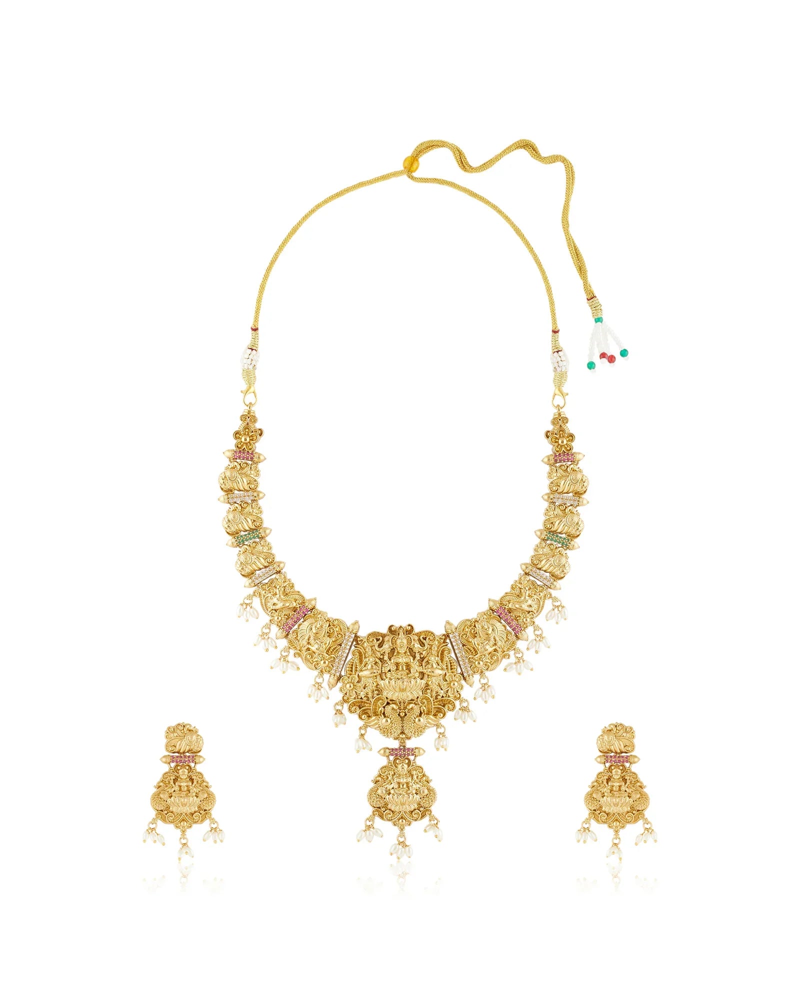 Kaaya Temple Necklace Set
