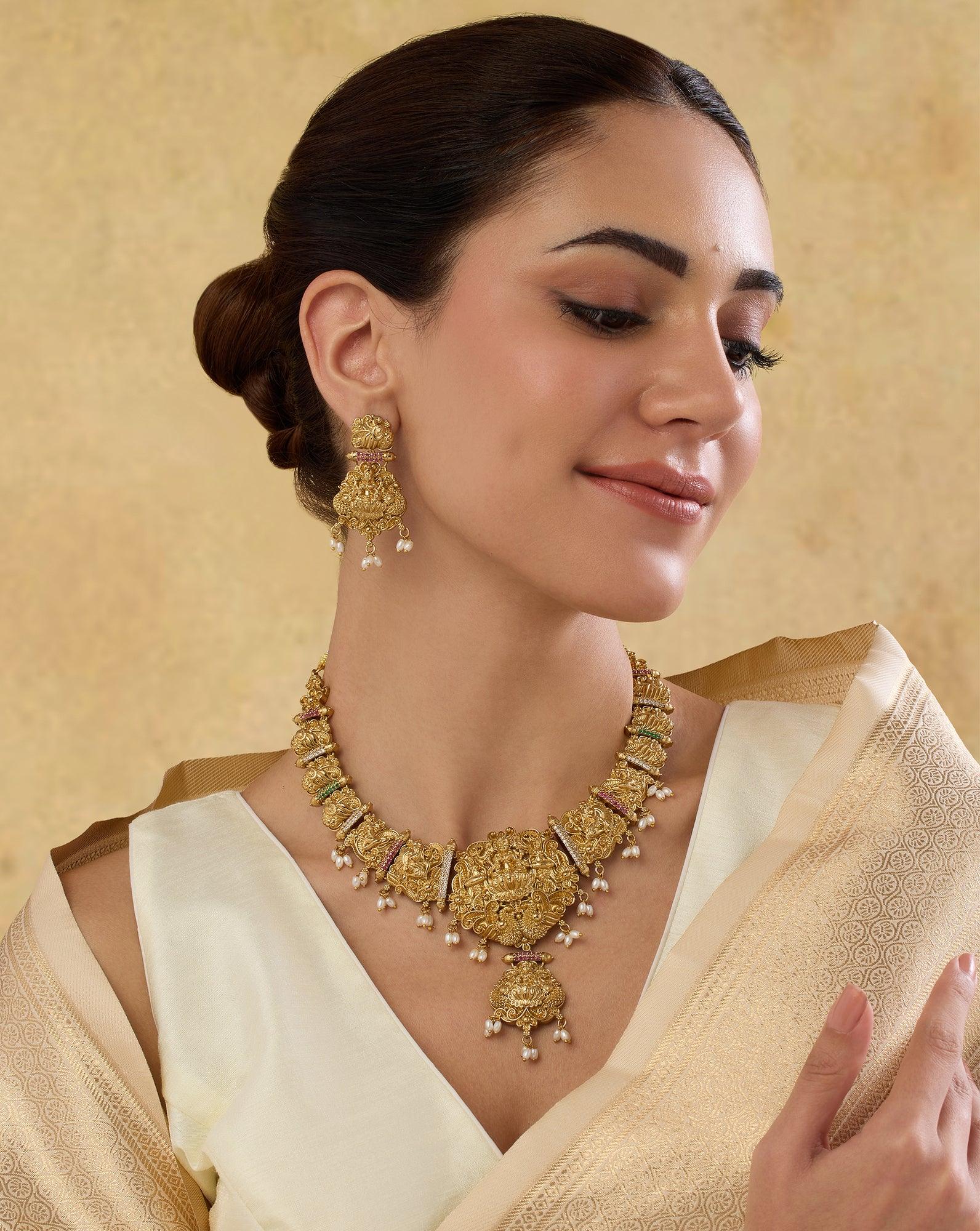 Kaaya Temple Necklace Set