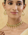 Orvani Jadau Necklace Set