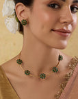 Nilaya Temple Necklace Set