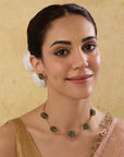 Nilaya Temple Necklace Set