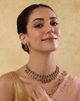 Zeeya Zircon Necklace Set