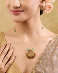 Pushpita Temple Necklace Set