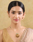 Pushpita Temple Necklace Set