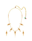 Rohini Temple Necklace Set