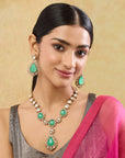 Elina Kundan Necklace Set