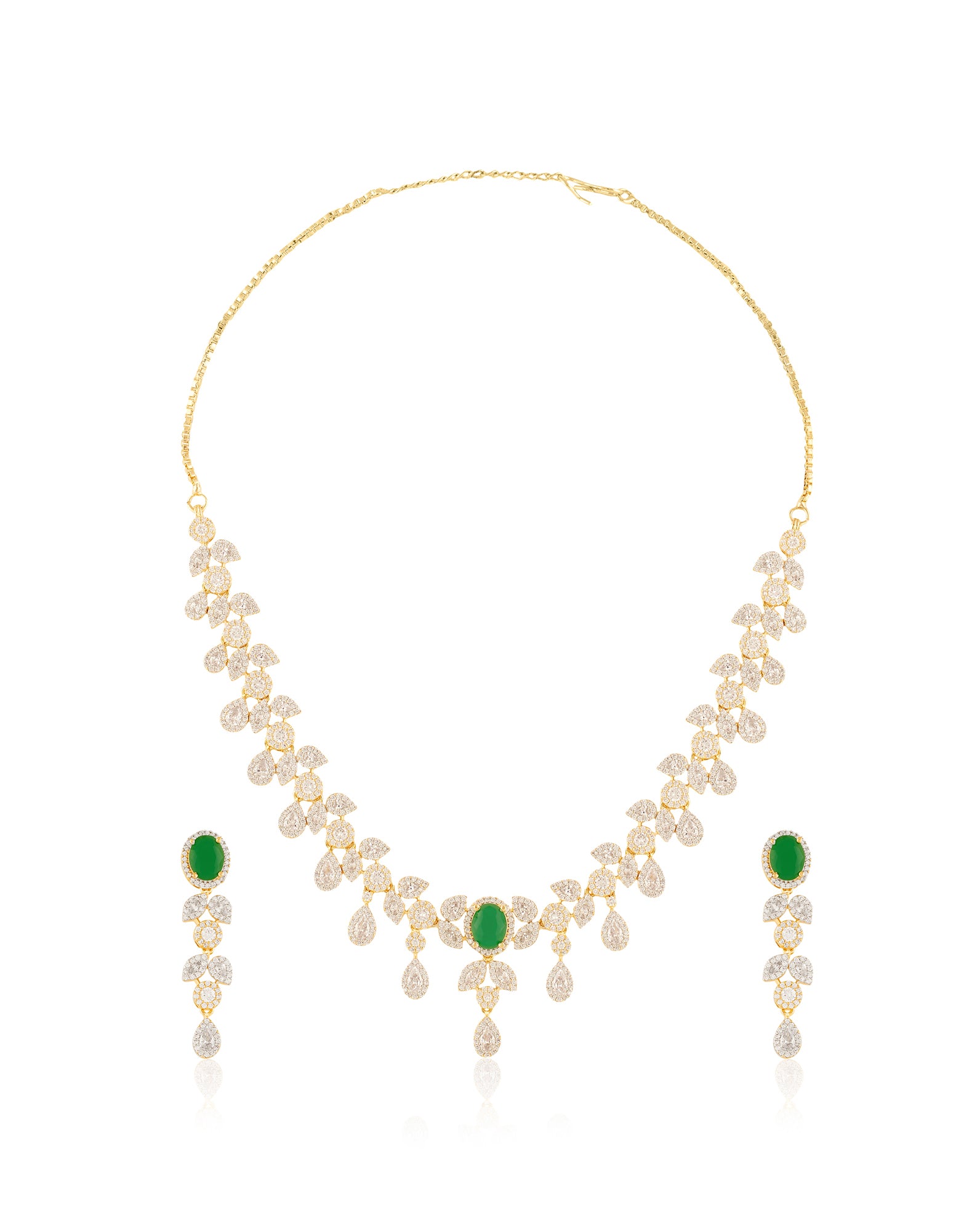 Ladan Zircon Necklace Set
