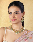 Jamunih Jadau Necklace Set
