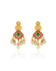 Sharvani Temple Necklace Set