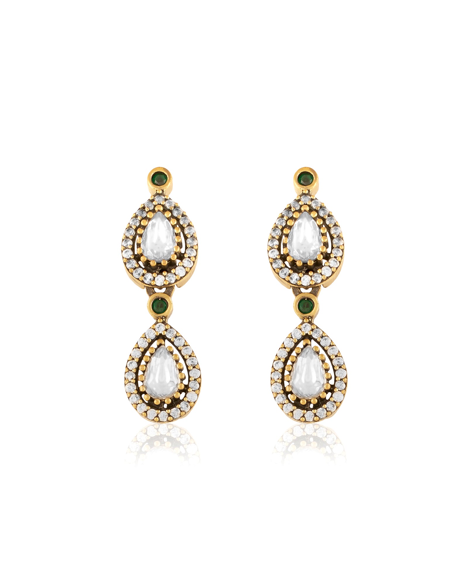 Phalini Kundan Polki Necklace Set