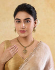 Kajuva Temple Necklace Set