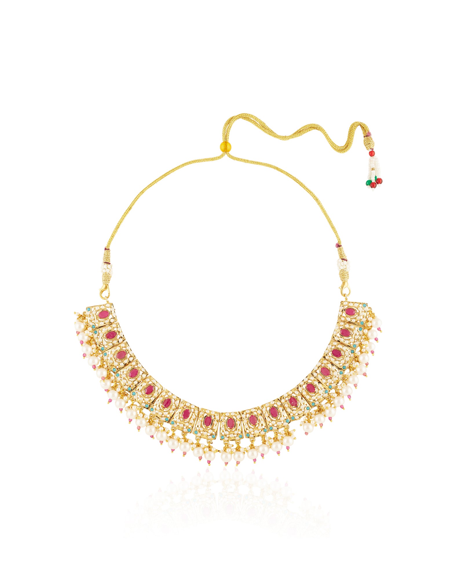 Shilpika Jadau Necklace Set