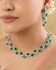 Shahdokht Zircon Necklace Set
