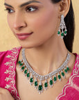 Lalezar Zircon Necklace Set