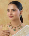 Badar Temple Necklace Set