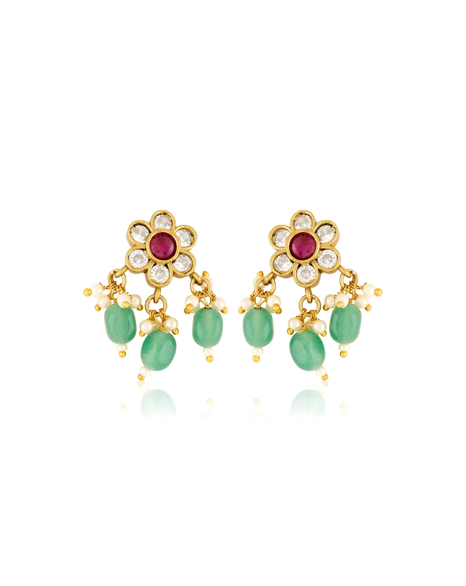 Badar Temple Necklace Set – Indinoor