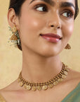 Ramayana Temple Necklace Set