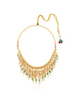 Aangan Temple Necklace Set