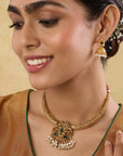 Nirvani Temple Necklace Set