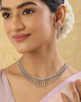 Chandramookhi Zircon Necklace Set