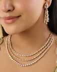 Khurshida Zircon Necklace Set