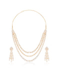 Khurshida Zircon Necklace Set