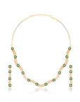 Indubala Zircon Necklace Set