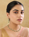 Indubala Zircon Necklace Set