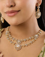 Bijoya Zircon Necklace Set