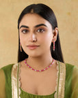 Ranijaan Zircon Necklace Set