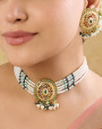 Gulrukh Jadau Necklace Set