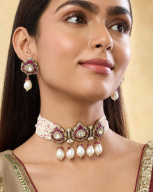 Nolya Kundan Necklace Set