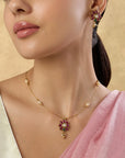Amnira Temple Necklace Set
