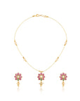 Amnira Temple Necklace Set