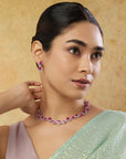 Ravisha Zircon Necklace Set
