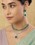 Jenaya Zircon Necklace Set