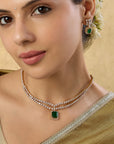 Ashviniya Zircon Necklace Set