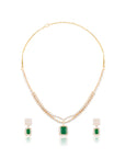 Ashviniya Zircon Necklace Set