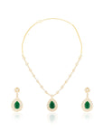 Neshvaya Zircon Necklace Set