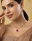 Trinvi Zircon Necklace Set