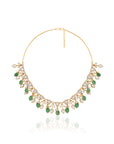 Tivanya Kundan Polki Necklace Set