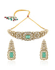 Prishani Kundan Polki Necklace Set