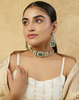 Prishani Kundan Polki Necklace Set