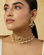 Trevika Jadau Necklace Set