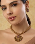 Keertana Temple Necklace Set