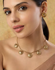 Pandri Temple Necklace Set